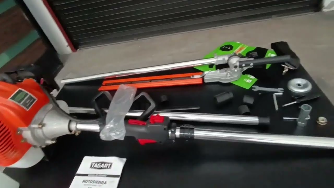 Como Armar y Encender Tu Desbrozadora Multifuncional 4 en 1 en minutos 🚀🌿