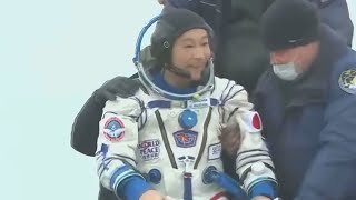 前沢友作さん地球帰還 宇宙船、カザフ平原に着陸