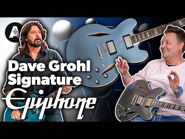 Dave Grohl's Epiphone DG-335 - The Most Anticipated Signature Guitar!? class=