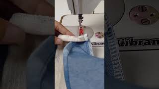 A NEW way to connect fabric neat &amp; clean #sewing #sewingtips #sewingtrick #sewingtutorials #fashion