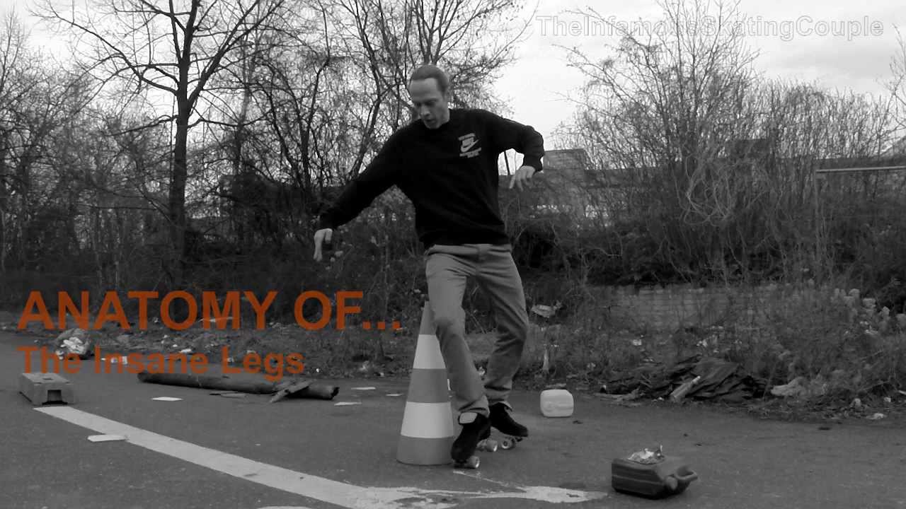 ANATOMY OF... The Insane Legs (roller skating tutorial) YouTube