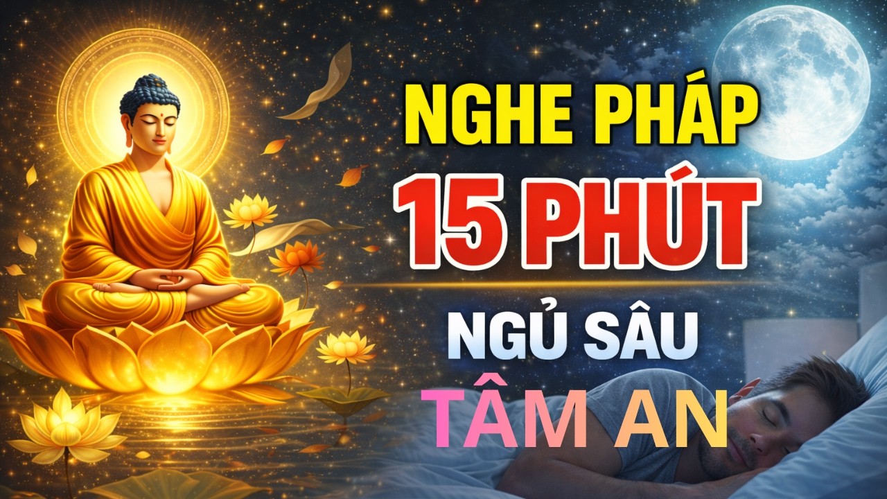 Nghe Pháp 15 Phút Trước Khi Ngủ – Giúp Tĩnh Tâm Và Ngủ Sâu