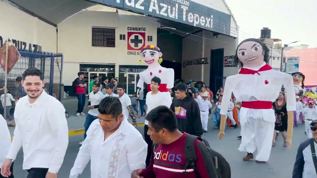 Desfile de Feria/Carnaval 2026 - Tepexi de Rodríguez. Puebla.