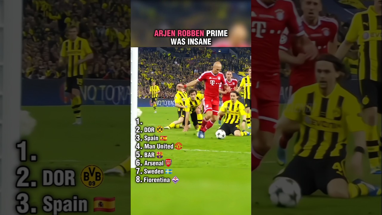 Arjen Robben Prime Was Insane
