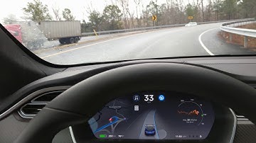 CURVE OF DEATH Tesla Self Driving AutoPilot ACCURACY TEST 005 | AP2