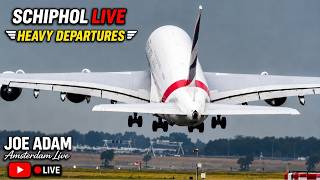 🔴 LIVE: Departures at Amsterdam Schiphol | Aug 16, 2026