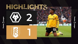 Wolves battle on for three huge points! | Wolves 2-1 Fulham | Highlights by Wolves 309,427 views 1 month ago 2 minutes, 52 seconds