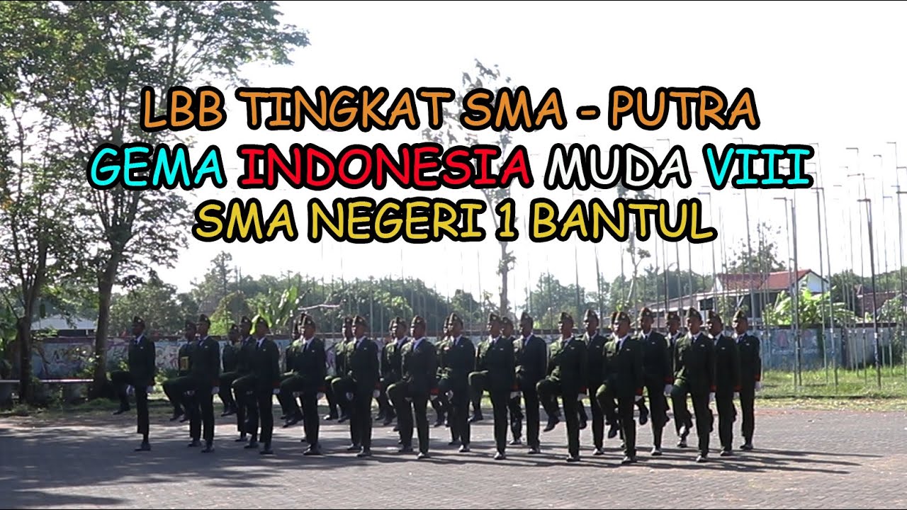 SORAK PENONTON IRINGI PLETON INI..‼️ LBB SMA NEGERI 1 BANTUL || LBB GIM VIII TINGKAT SMA - PUTRA