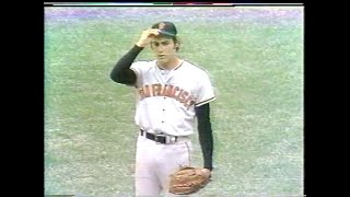 1975 NL Rookie of the Year John "The Count" Montefusco vs Mets - 8/17/75