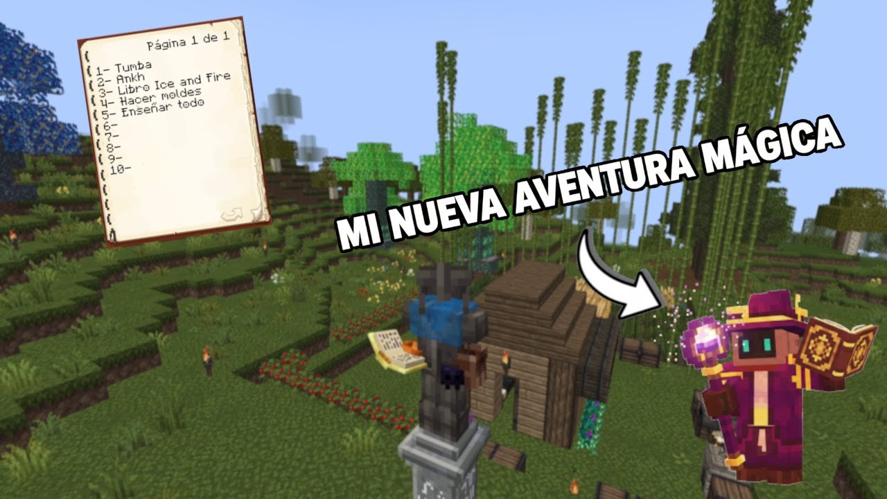 T2-Ep3: Dragones y magia en Minecraft???