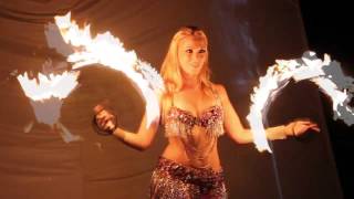 Best Belly Dance Fire Fans Act