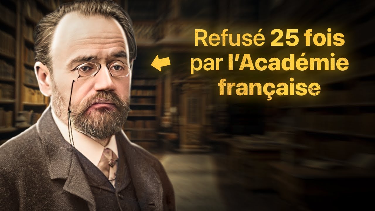 Pourquoi l'Académie française ne voulait pas de Zola ?
