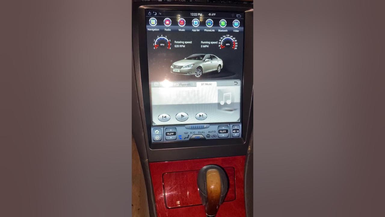 2007 es350 radio install - YouTube