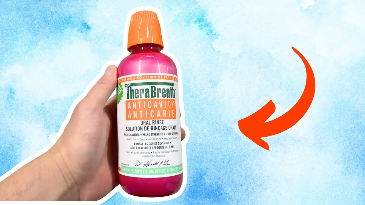 TheraBreath Sparkle Mint Mouthwash B07LGF9KWQ