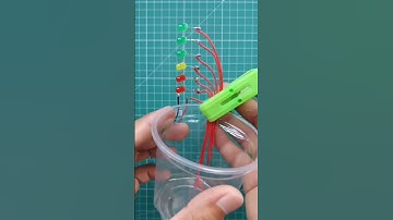 Simple water level indicator #make #electronic #project #engineering