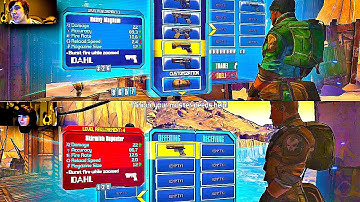 Borderlands 2: Split Screen Gameplay - INVENTORY! (Part 3)