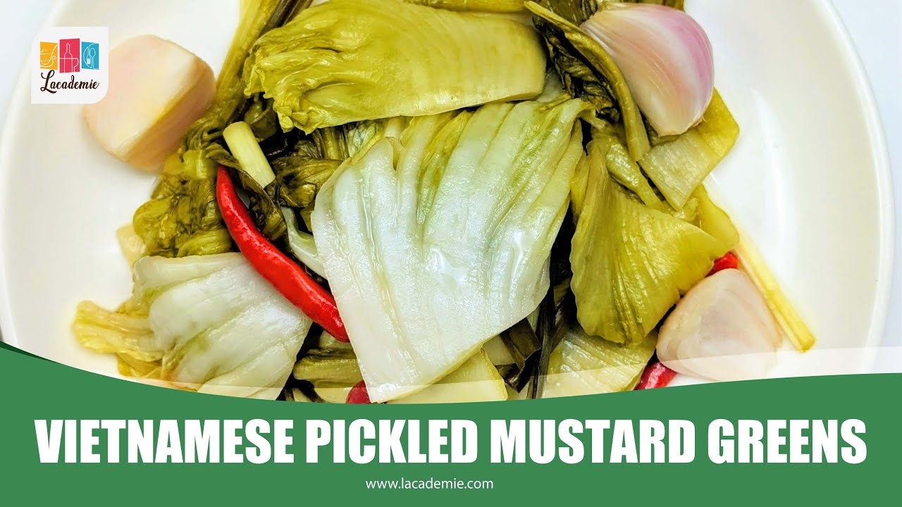 How to make Dua cai - Vietnamese pickled mustard greens