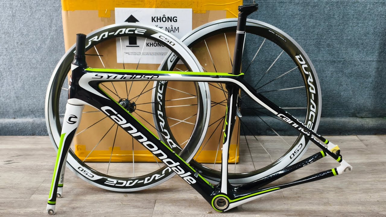 27/2/2026 TuanHD giao lưu khung carbon cannondale, bánh dura-ace 9000. LH 0888.391.992