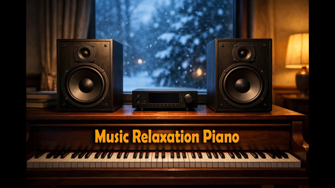 Relaxing Piano Music for Studying & Focus 📚🎹 Calm Coffee Shop Vibes for Work and Reading at Night ☕!