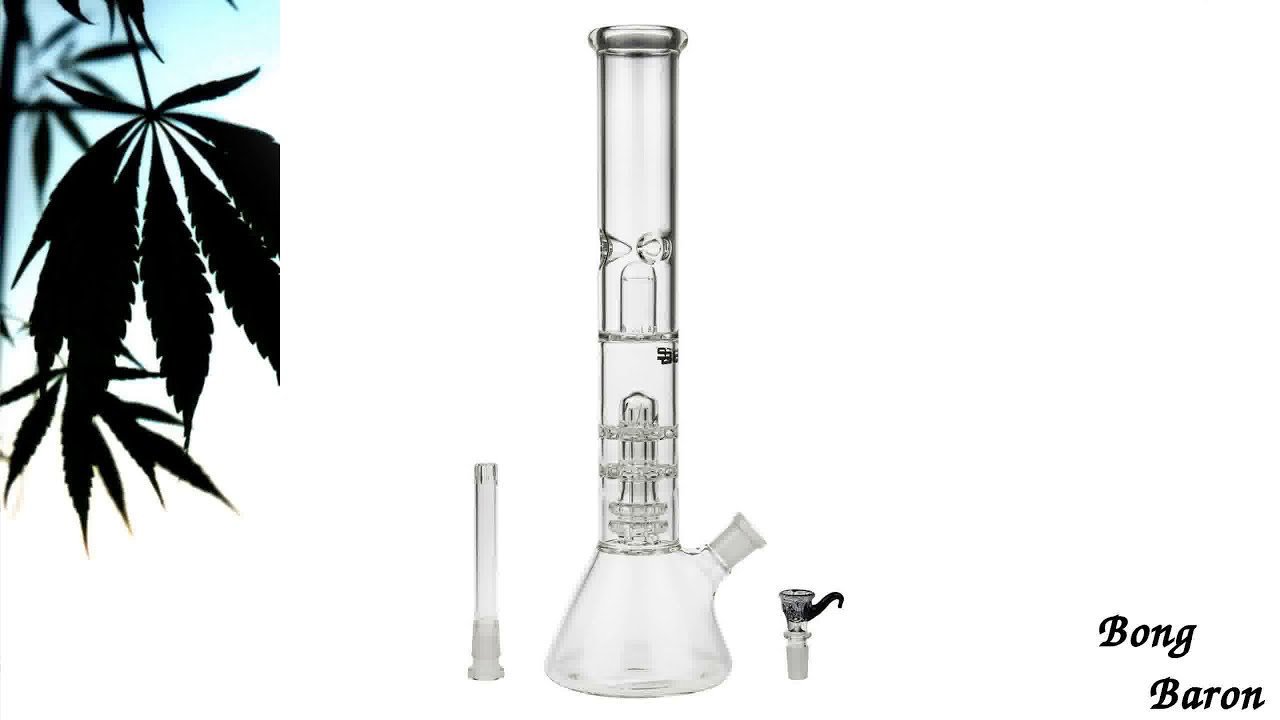 Blaze Glass Multi-Level UFO Perc Beaker Ice B