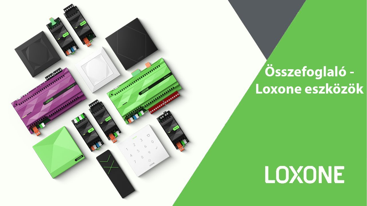 Loxone okosotthon - 1. rész - Loxone eszközök - Ecovill Trading Kft.