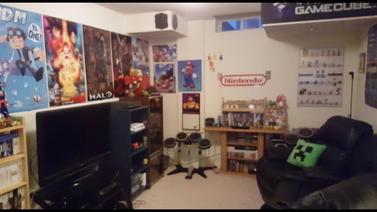 GAME ROOM TOUR 2017 YouTube