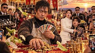 【FULL】公海郵輪慶功宴上，總裁妻子當眾偏袒實習生，還逼丈夫辭職回家做飯！所有人都以為他只是窩囊煮夫，直到他坐上牌桌亮出失傳絕技，隱退多年的公海賭神身份曝光，狂妄實習生當場崩潰！#爽劇