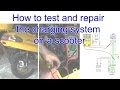 How to test and repair the charging system on a scooter