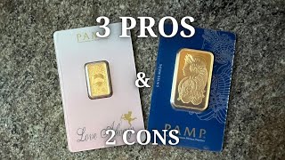 Gold Bars: 3 Pros and 2 Cons by Campbell's Coins 7,336 views 6 months ago 10 minutes, 9 seconds