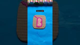 How To Create B By Texture Art?