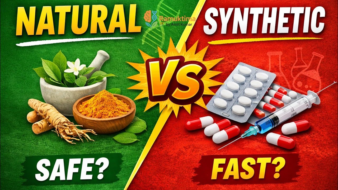 Natural Drugs vs Synthetic Drugs | Ayurvedic vs Allopathic Medicine | Side Effects & Truth 