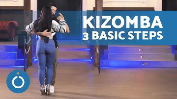 How to DANCE KIZOMBA ️‍🔥 3 Basic KIZOMBA STEPS
