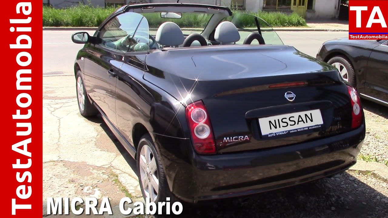 NISSAN Micra Cabrio - micro test - YouTube