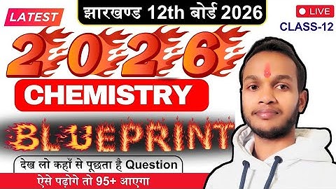 jac board 12th chemistry blueprint for 2026 final exam/chemistry blueprint jac board 12th exam2026  