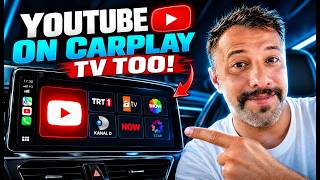 Watching YouTube and TV on CarPlay! Screen Mirroring screenshot 4