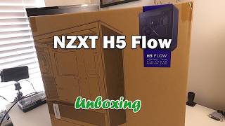 NZXT H5 Flow ATX Case *REAL* Unboxing in English