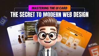 Mastering UI Cards with HTML & CSS | Day 5 #skilldevelopment #techcareers #html #webdesign