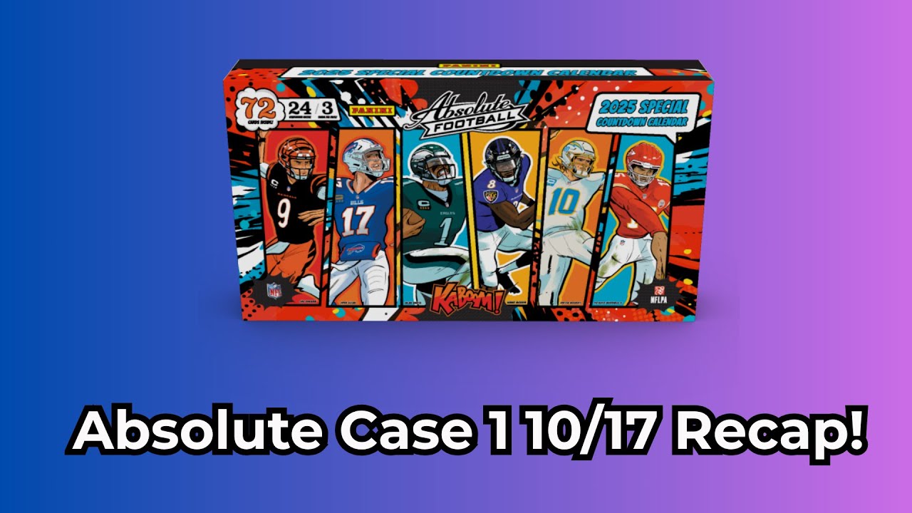 Breaks On Demand : 2025 Absolute Kaboom Calendar Full Case Break 1 10 ...
