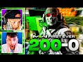WOLRD'S FIRST 200-0 DOMINATION WIN ON MW2 BETA! (ft. TimTheTatman , Cloakzy, &amp; Symfuhny)