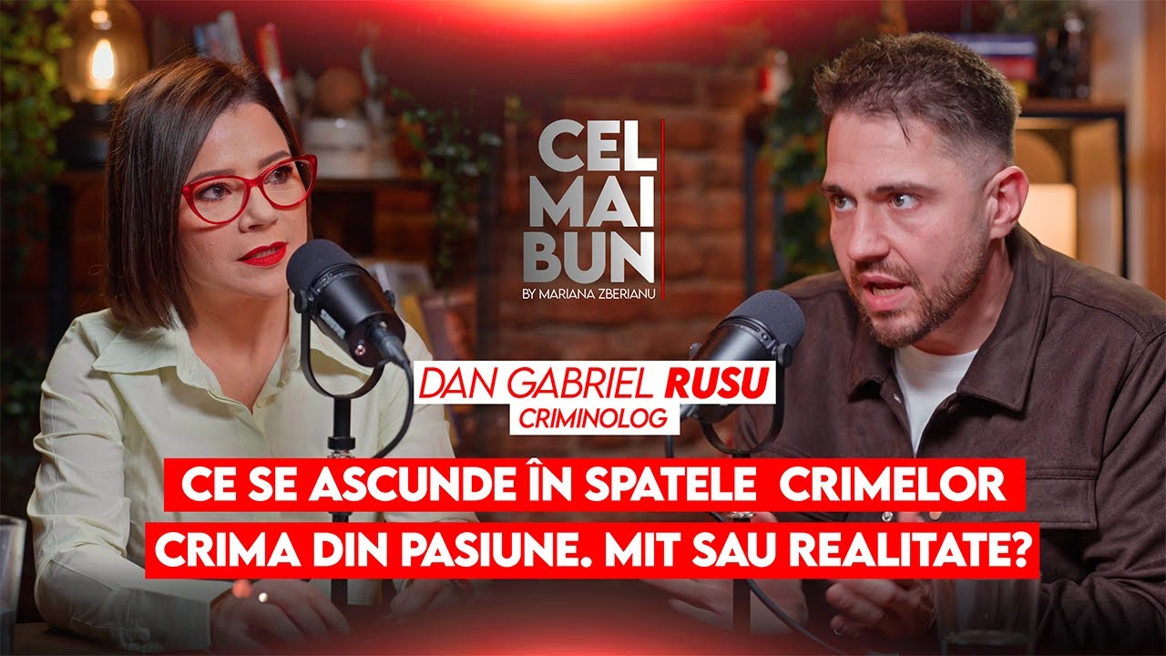 CINE UCIDE, DE CE UCIDE ȘI CUM SCAPĂ UNII INFRACTORI DE PUȘCĂRIE |DAN GABRIEL RUSU, CRIMINOLOG