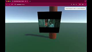Unity WebGL WebView 3D
