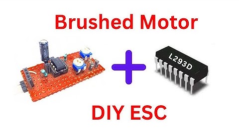 I Built My Own ESC For A Brushed Motor