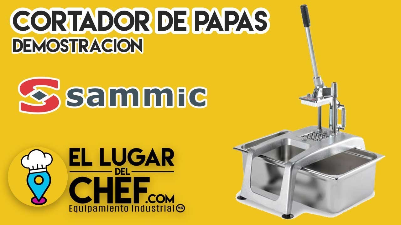 Cortadora de patatas fritas manual SAMMIC indust.- Integraequipamiento