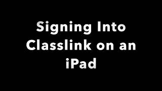 Signing Into Classlink with Google Accounts