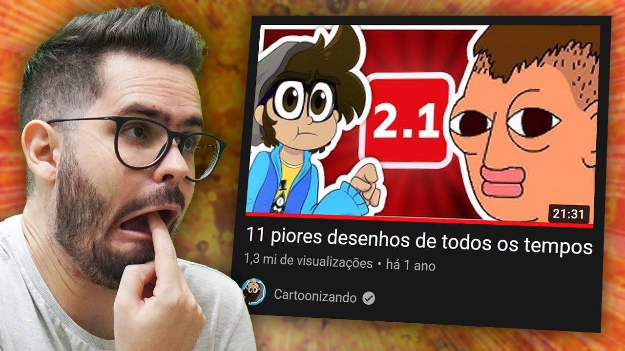 Pai Troll reagindo aos 11 PIORES DESENHOS DE TODOS OS TEMPOS (Cartoonizando)