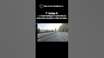 GeoSpy AI　could locate any photo or video anywhere on Earth… without GPS or metadata.