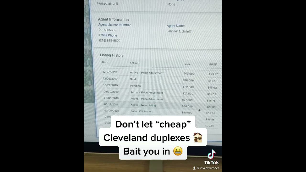 Careful buying cheap rental properties.. YouTube