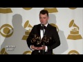SAM SMITH GETS GRAMMY EMOTIONAL BACKSTAGE IN INTERVIEW