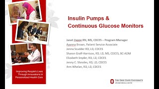 Insulin pump & continuous glucose monitor info session | Ohio State Medical Center