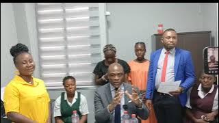 Representative Taa Wongbe Invites Elven Students From His District To His Capitol Building Office